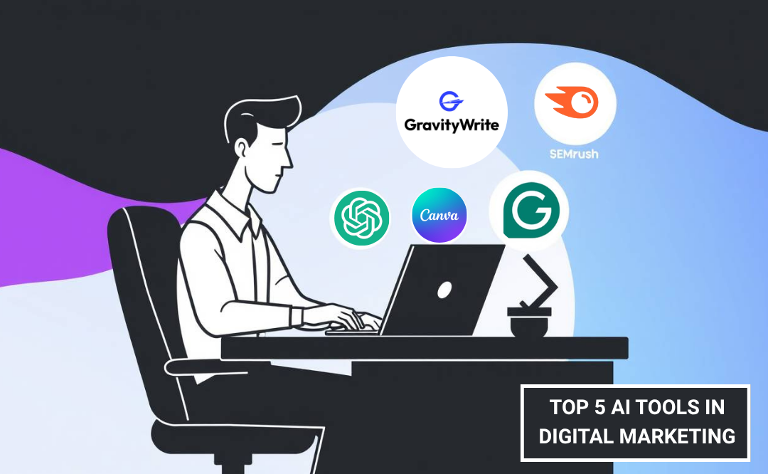 Top AI tools for digital marketing in 2025
